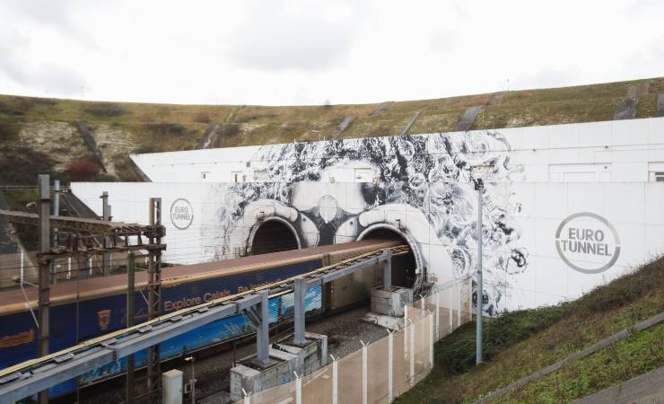 L'euro tunnel tra Francia e Regno Unito